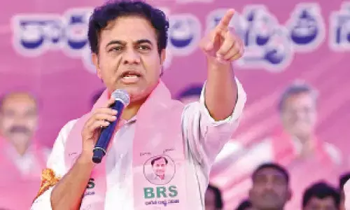 KTR dares CM Revanth to order probe into Srujan-Singareni nexus