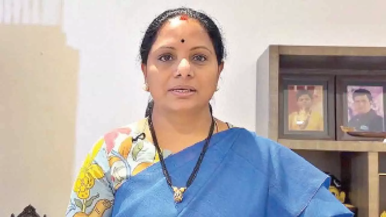 Don’t make father weep, KTR’s veiled advice to Kavitha Don’t make father weep, KTR’s veiled advice to Kavitha