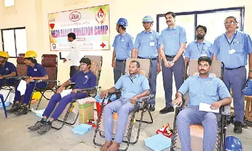 Blood donation camp held