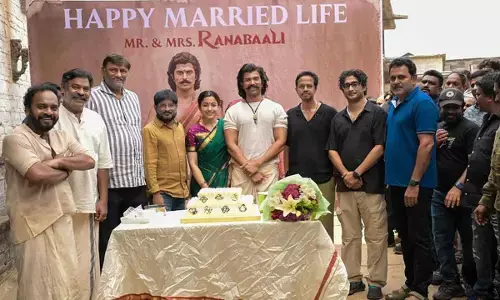 ‘Ranabaali’ sets turn festive as Vijay, Rashmika join shoot after wedding