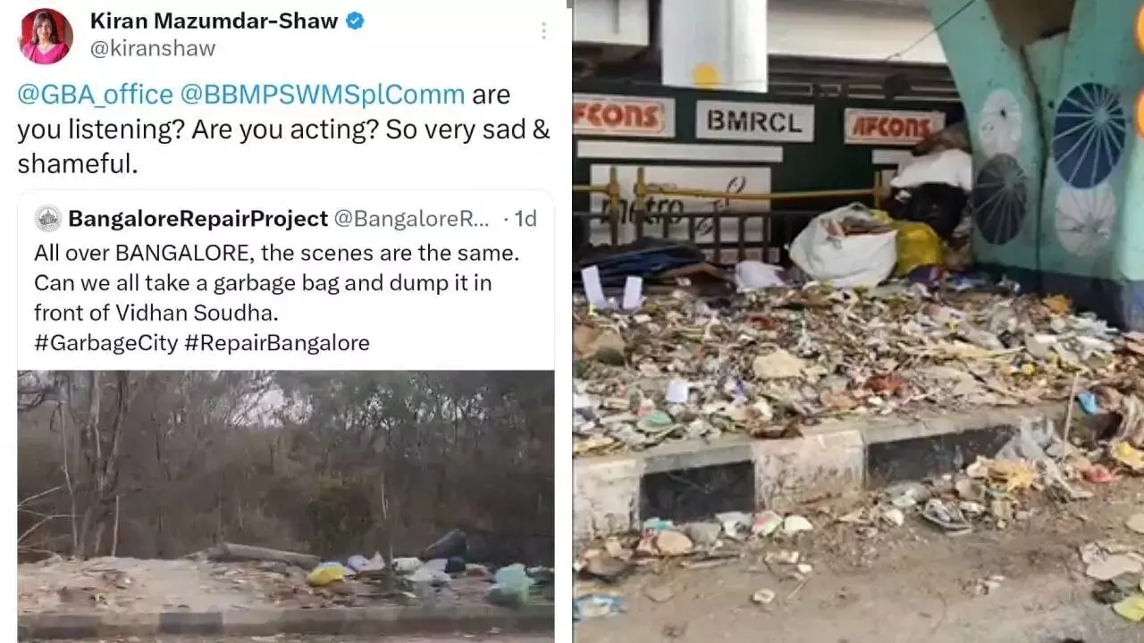 Garbage crisis returns to Bengaluru, residents step in as authorities face backlash Garbage crisis returns to Bengaluru, residents step in as authorities face backlash