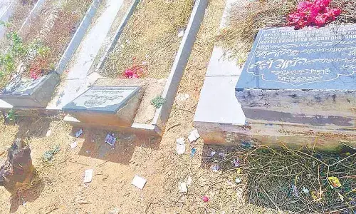 A grave problem! Burial grounds in city turn gambling dens by night