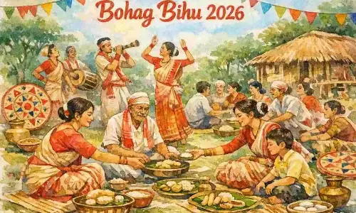 Bohag Bihu 2026: Assam Welcomes New Year with Colour, Culture, and Community Spirit Bohag Bihu 2026: Assam Welcomes New Year with Colour, Culture, and Community Spirit