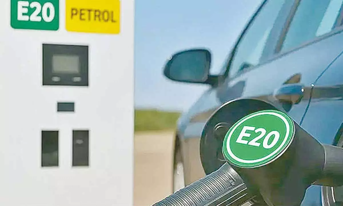 Ethanol E20 petrol set to reduce crude oil imports