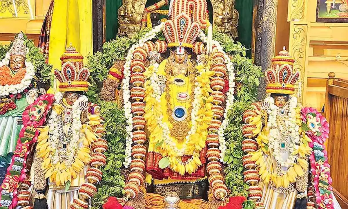 Devotion marks Kalyanotsavam at Gadala