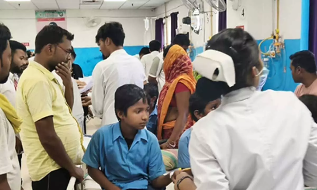 Over 250 children fall ill after eating mid-day meal in Bihar's Saharsa