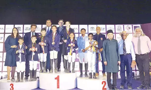 Hyderabad Horse Show Ends Grandly