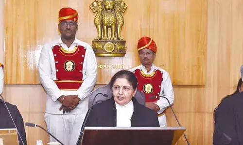 Grand farewell accorded to Justice Ramakrishna Prasad