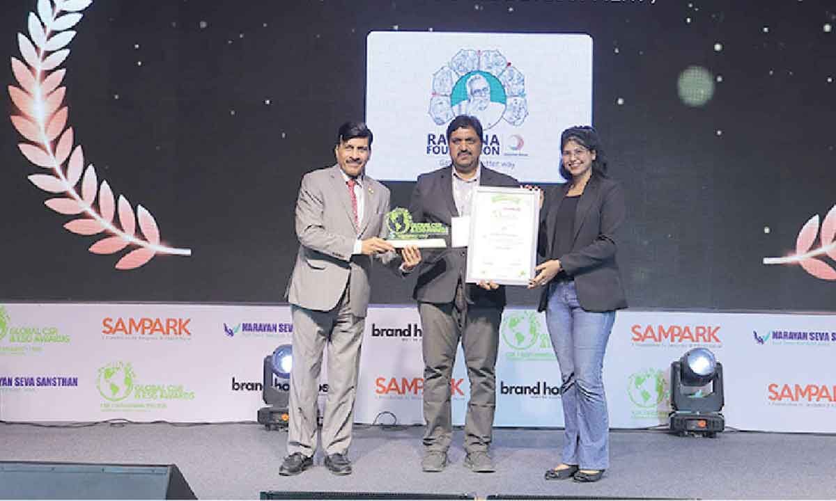 Rajanna Foundation wins national award for rural development
