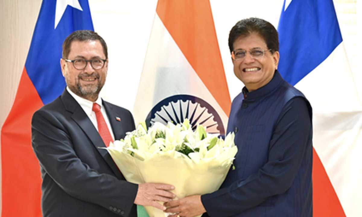 Reviewed progress of India-Chile CEPA talks, discussed ways to deepen partnership: Piyush Goyal