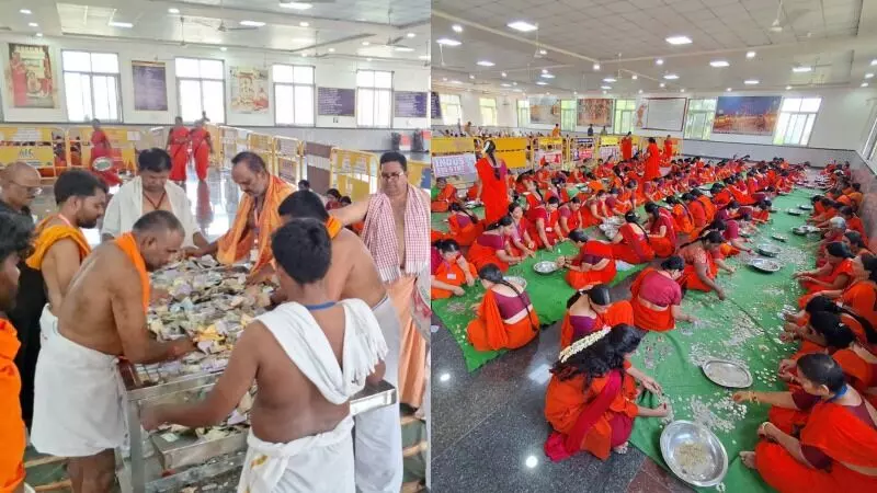 Devotees offer ₹2.78 crore at Mantralaya in April–May hundi collection