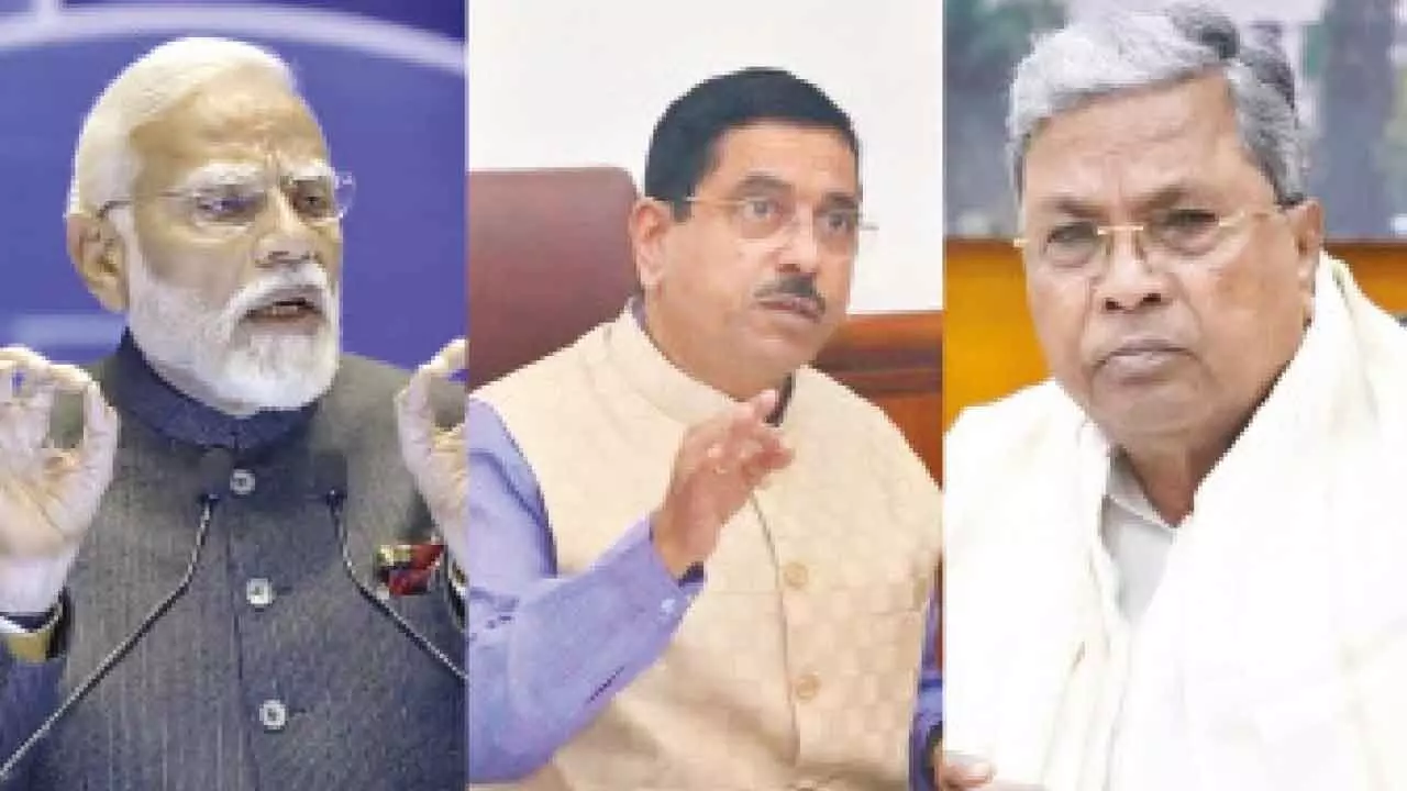 Joshi counters Siddaramaiah after Modi speech