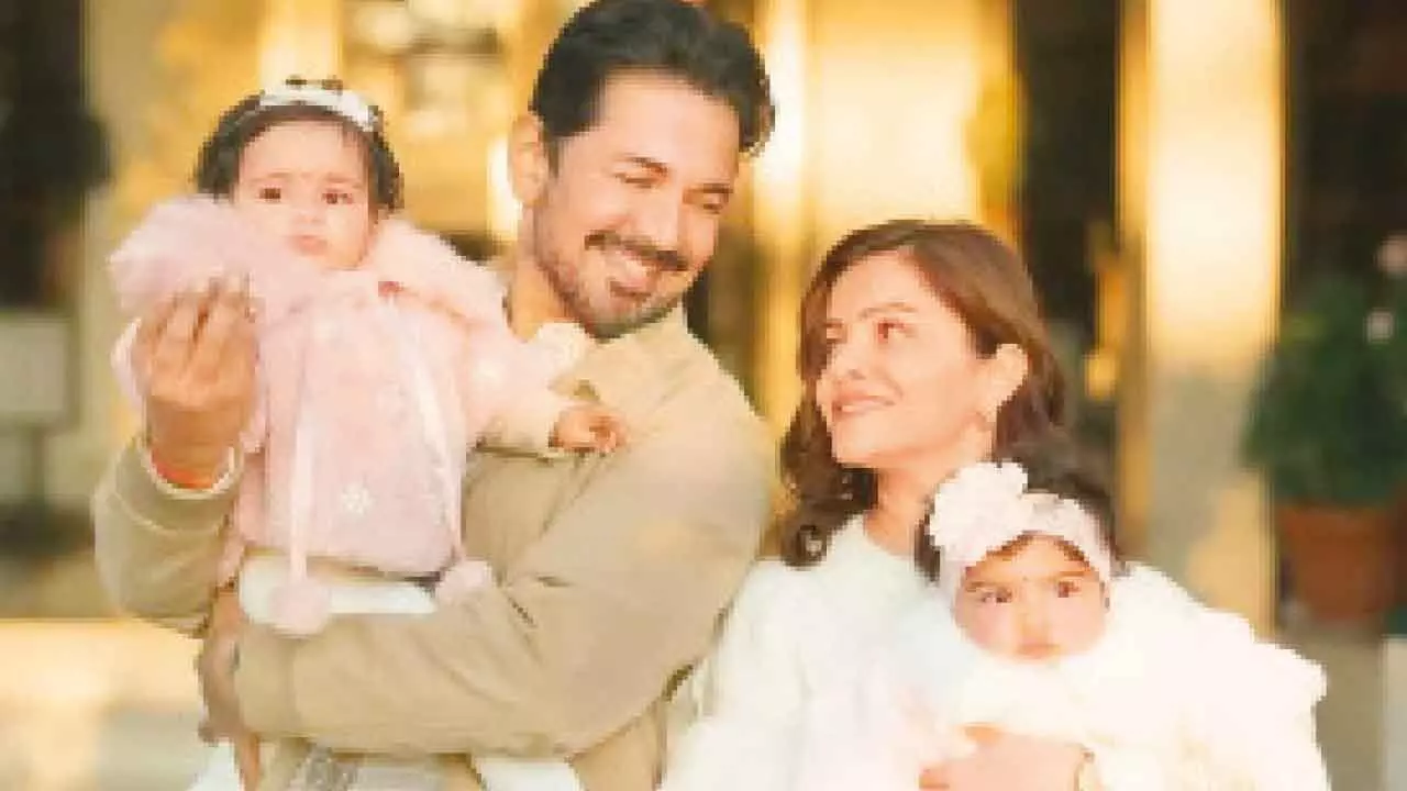 Rubina Dilaik reacts to Abhinav Shukla’s decision of being a stay-at-home father