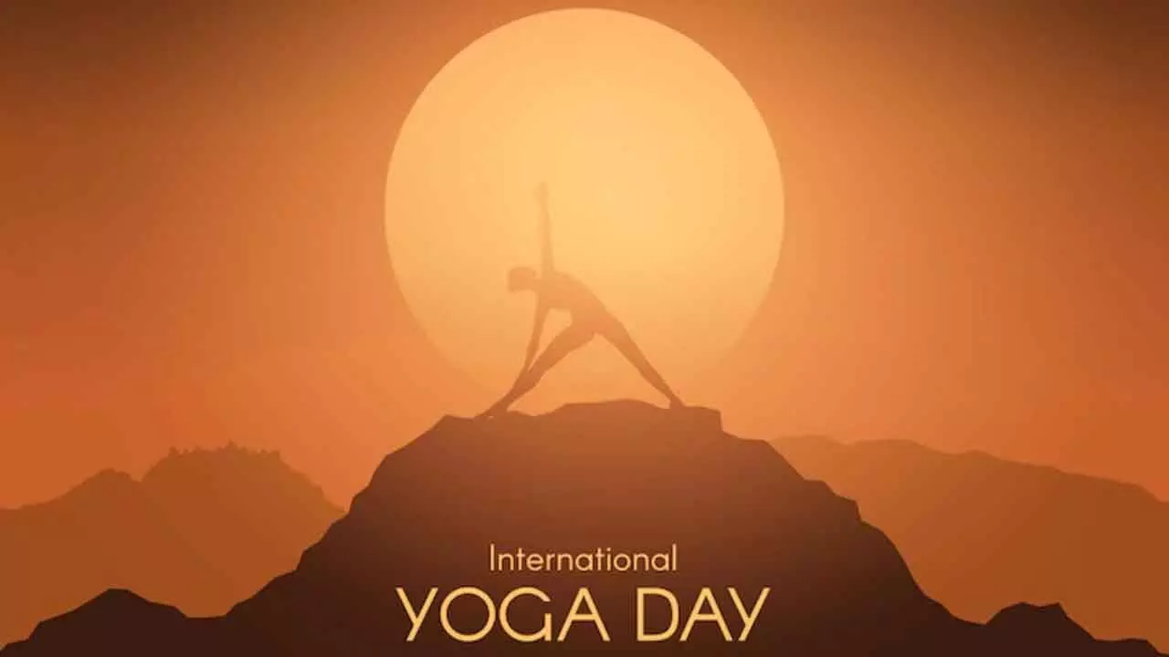 International Yoga Day with statewide events on June 21