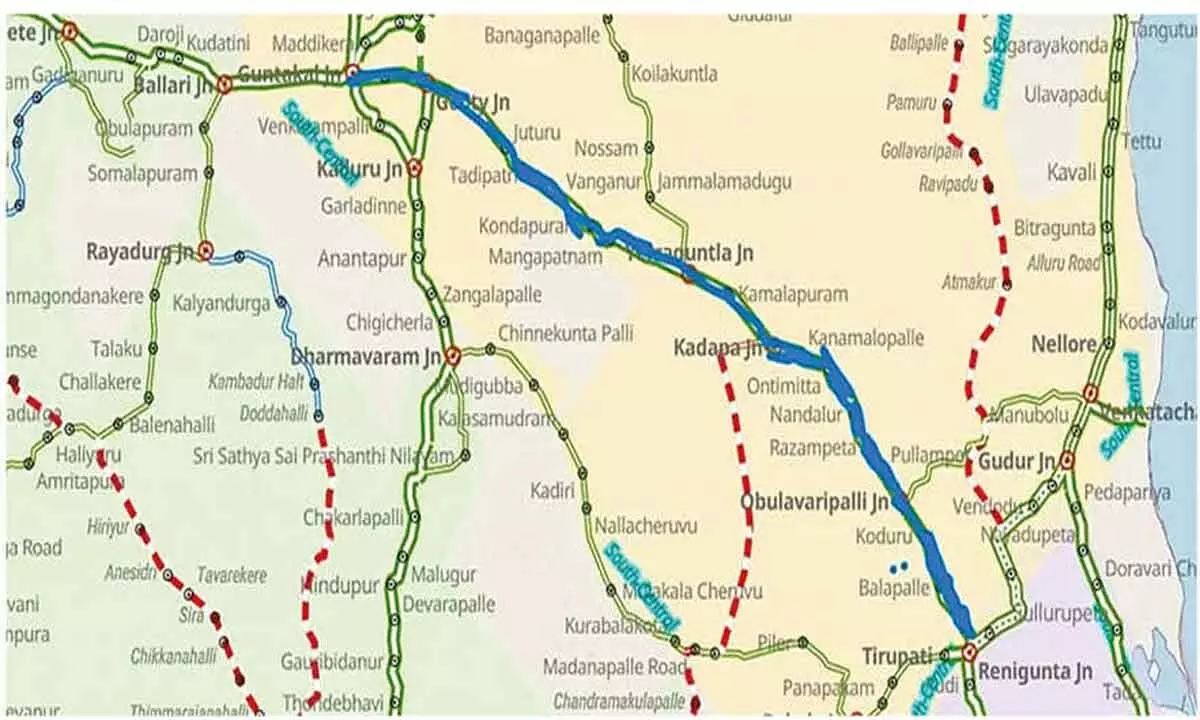 Renigunta–Guntakal route set for major rail infra upgrade