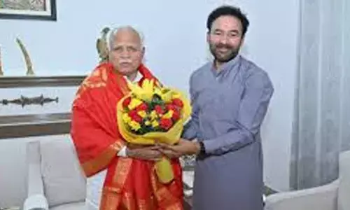 Union Minister Kishan Reddy meets Manohar Lal Khattar, discuss Urban Development in Hyderabad