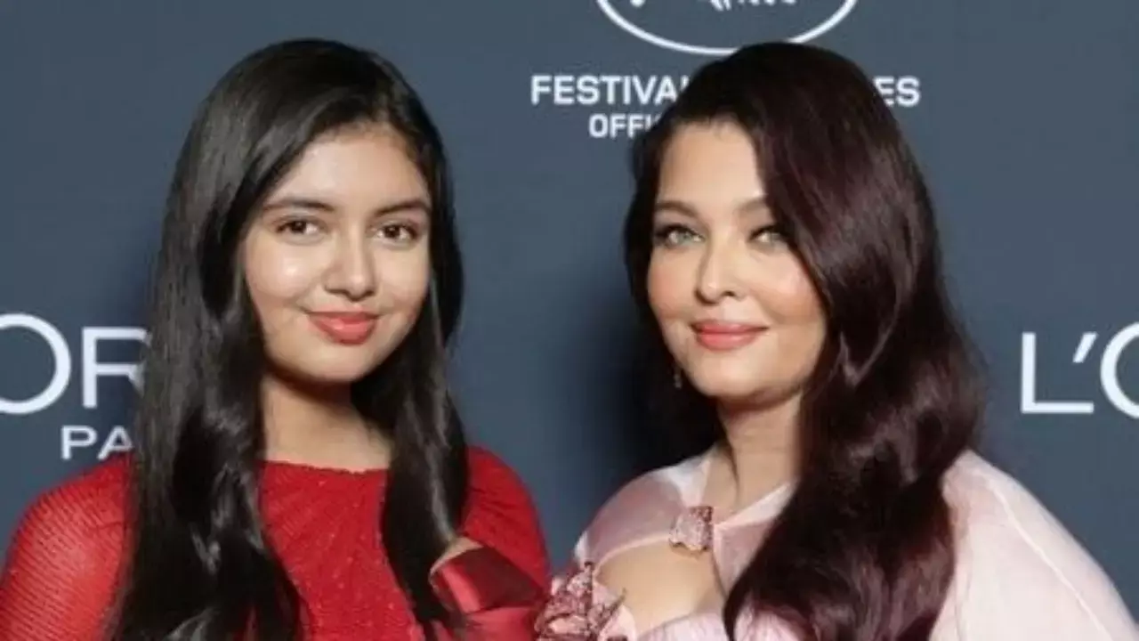 Aaradhya Bachchan joins mother Aishwarya Rai Bachchan at Cannes 2026