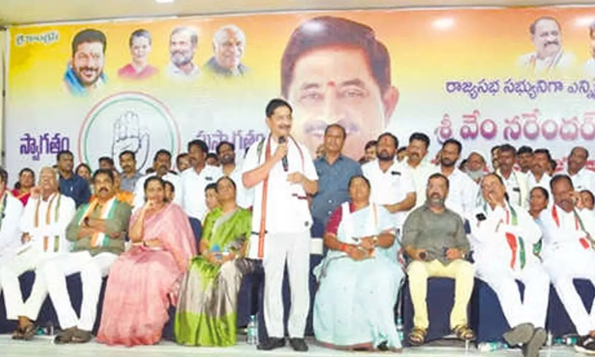 Cong will be in power in TG for 25 years, Vem Narender Reddy