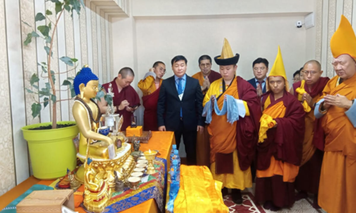 Bolstering India-Mongolia spiritual ties, sacred relics of Lord Buddha's disciples travel to Ulaanbaatar