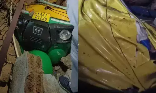 Auto driver killed after compound wall collapses during heavy rain in Bengaluru