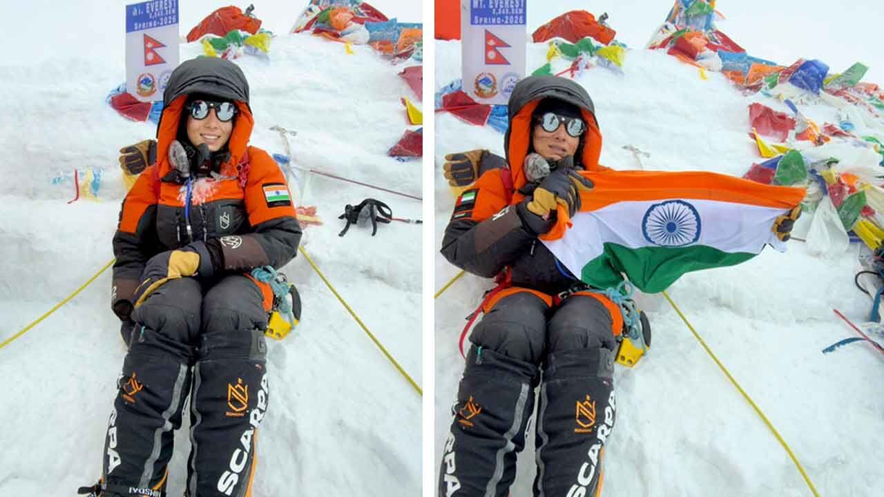 Dubai-based Indian banker Shradha Gupta conquers Mount Everest, the world's highest peak