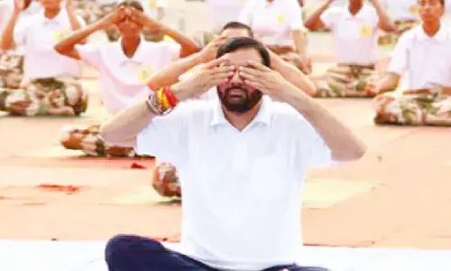 Saini launches yoga campaign