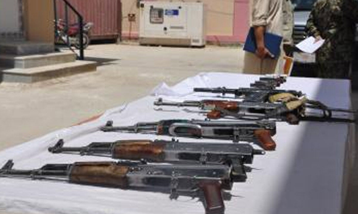 Afghan security forces seize weapons, ammunition in Eastern province