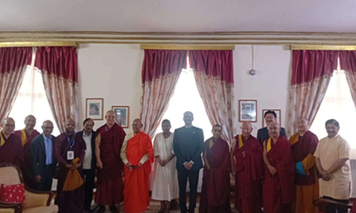 Mongolia: Indian Embassy hosts visiting Buddhist monks, senior delegates