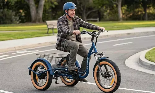 Addmotor Unveils U-Trike U-750 Dual-Mode Tilting eTrike with Two-Wheel Like Freedom