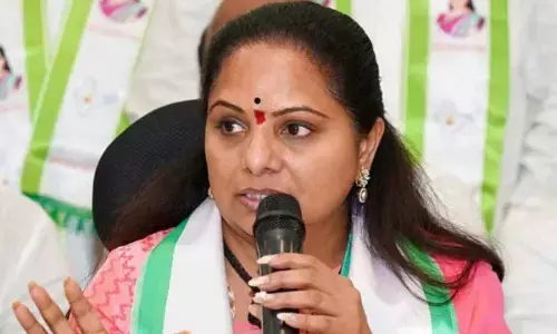 TRS president Kalvakuntla Kavitha