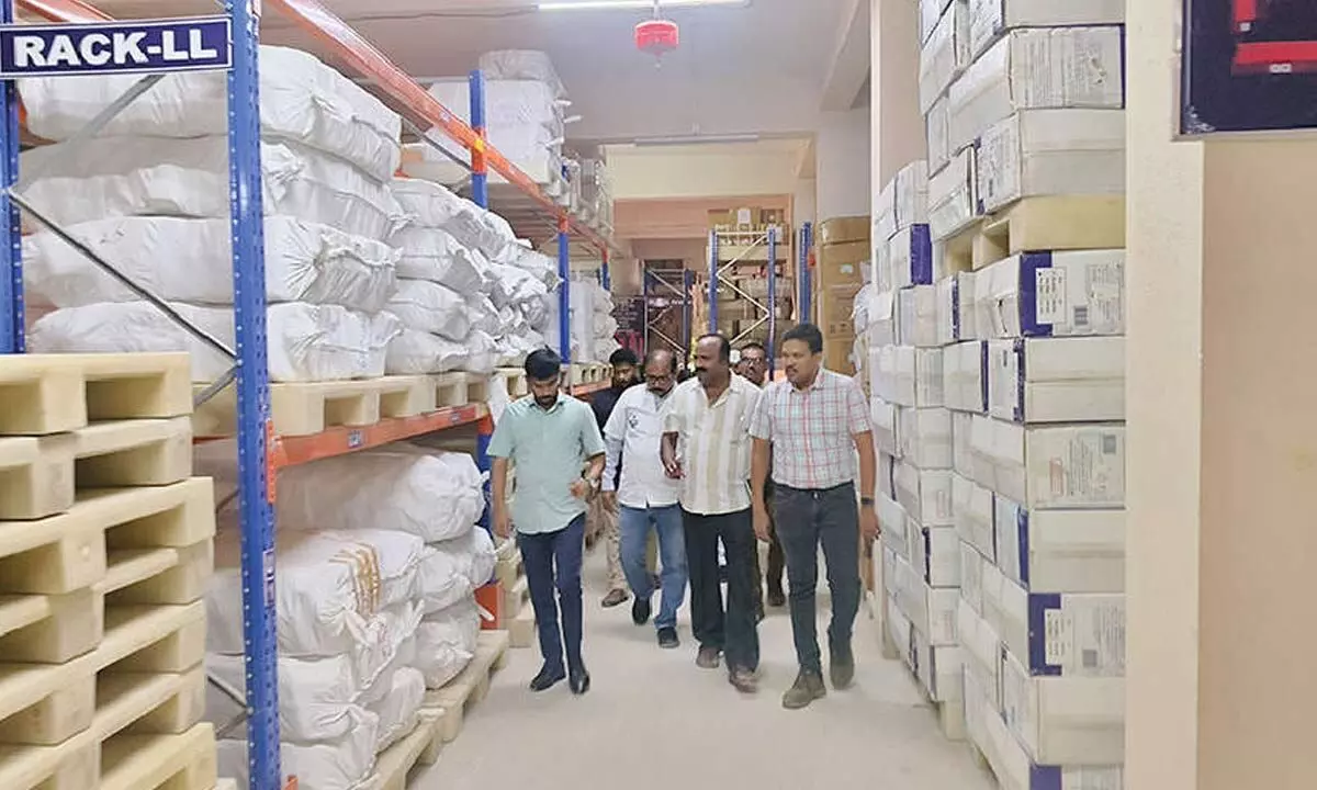 Collector mandates zero medicine delays, inspects APMSIDC central drugs ...