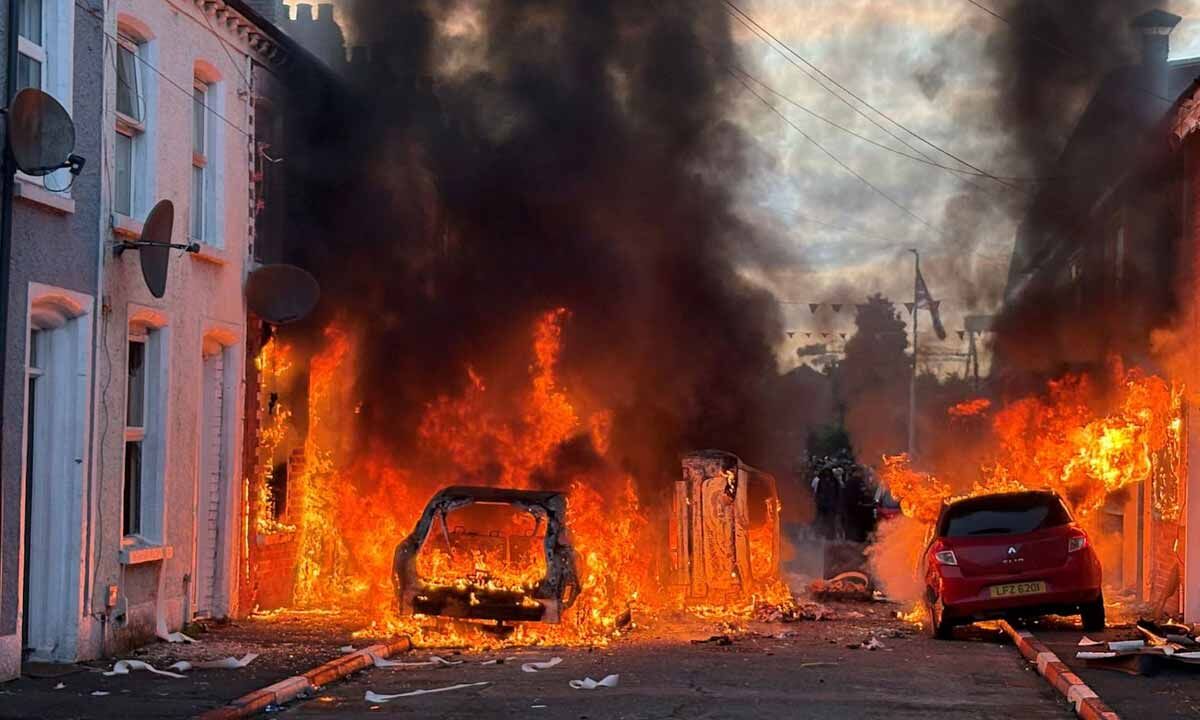 Widespread Unrest Flares Across Northern Ireland Following North Belfast Stabbing