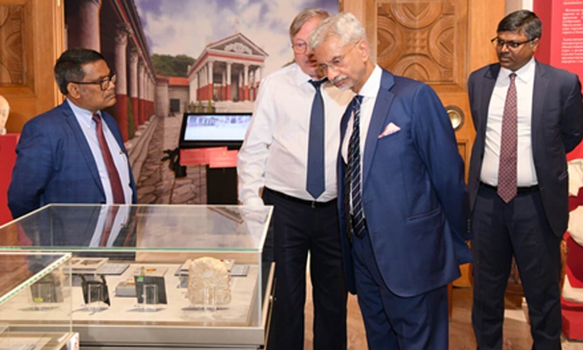 EAM Jaishankar visits National Historic Museum in Bulgaria's Sofia