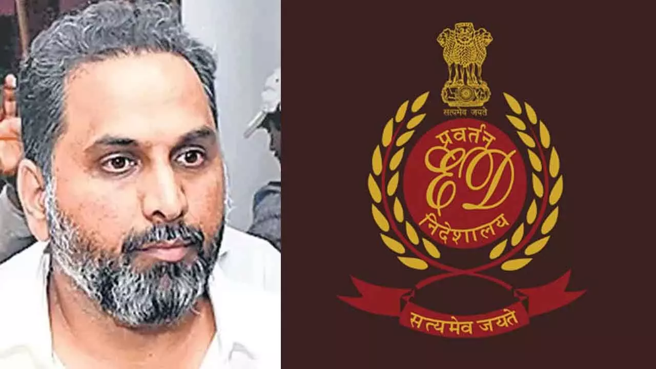 ED arrests Raj Kasireddy in AP liquor scam case ED arrests Raj Kasireddy in AP liquor scam case