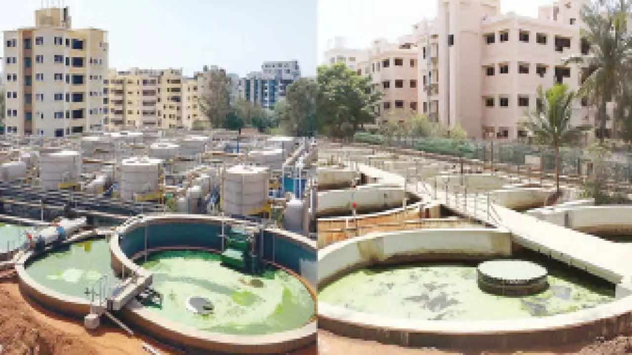 City apartment complexes to supply treated water to nearby industries City apartment complexes to supply treated water to nearby industries