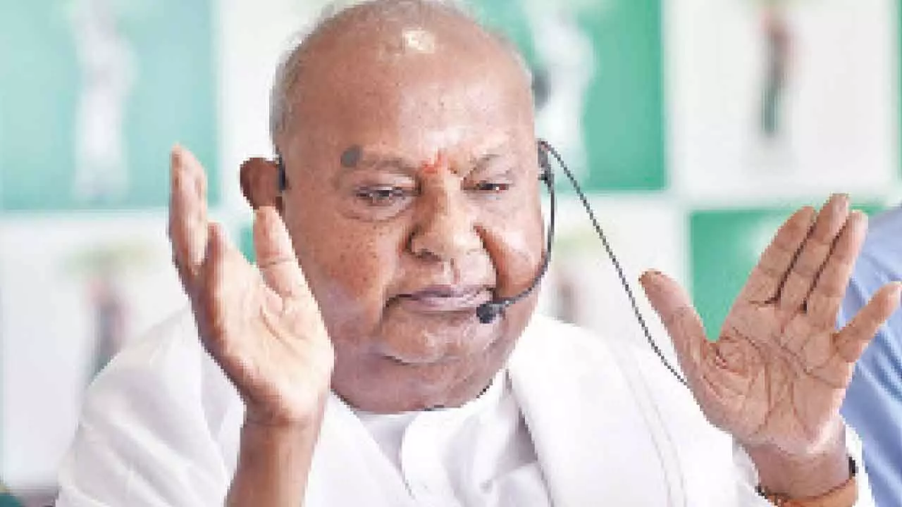 Deve Gowda breaks silence on Rajya Sabha snub Deve Gowda breaks silence on Rajya Sabha snub