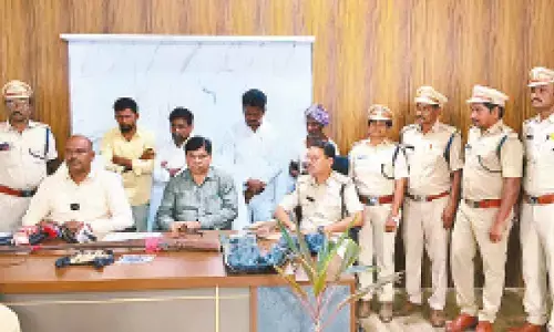 Four hunters held while roaming in Amrabad Tiger Reserve