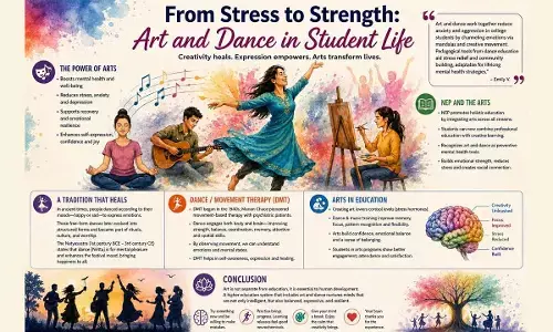 From Stress to Strength: Art and Dance in Student Life