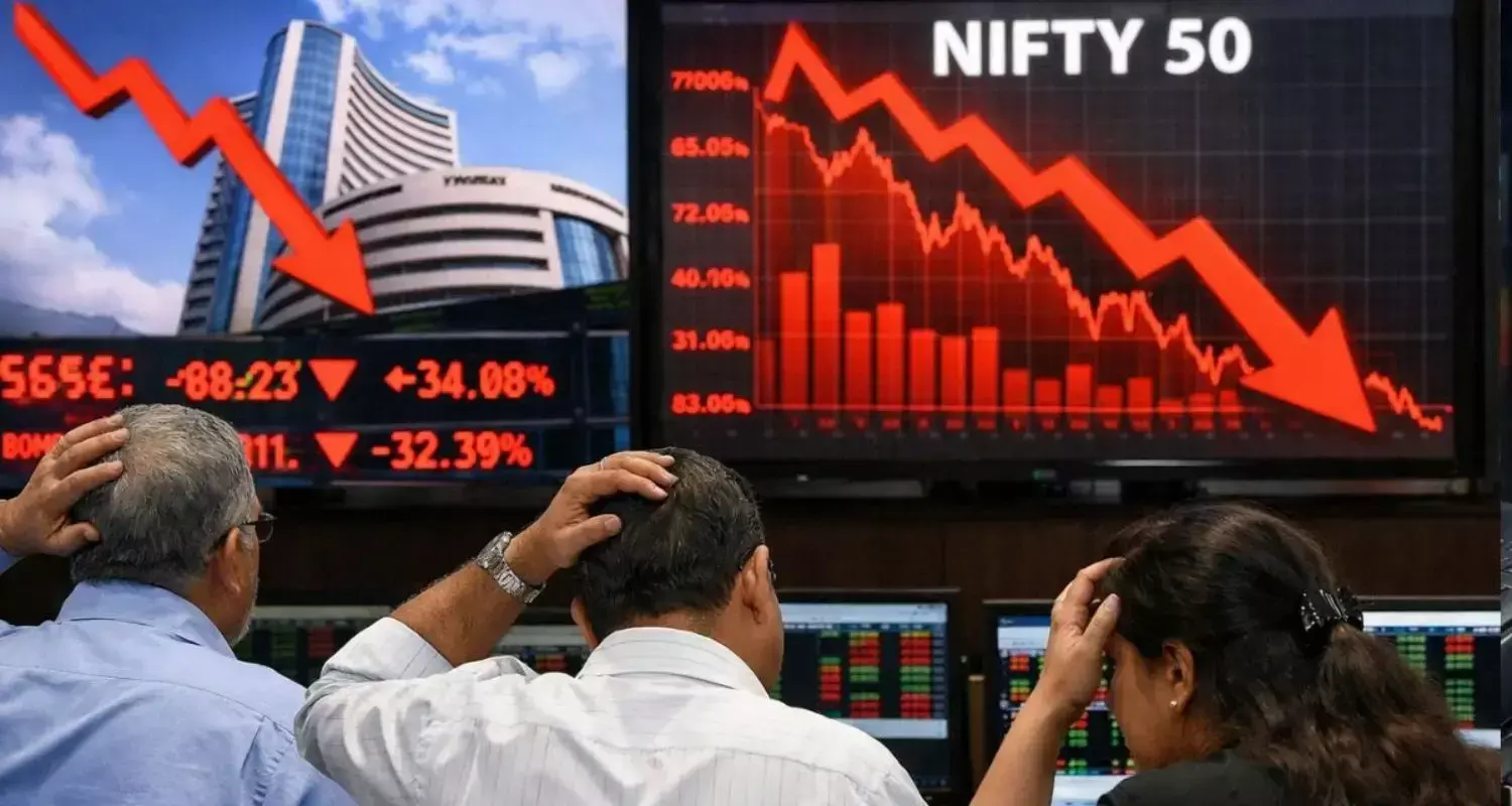Oil & US-Iran Tensions rise, leading Sensex, Nifty to fall