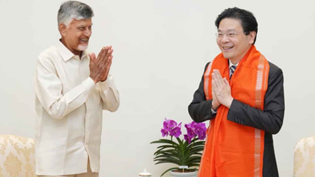 Chandrababu Naidu meets Singapore PM, discusses partnership opportunities
