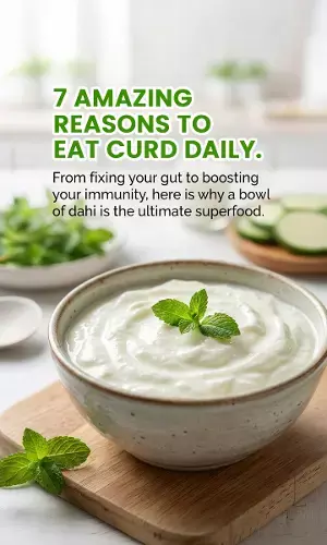 7 Amazing Health Benefits of Eating Curd (Dahi) Daily