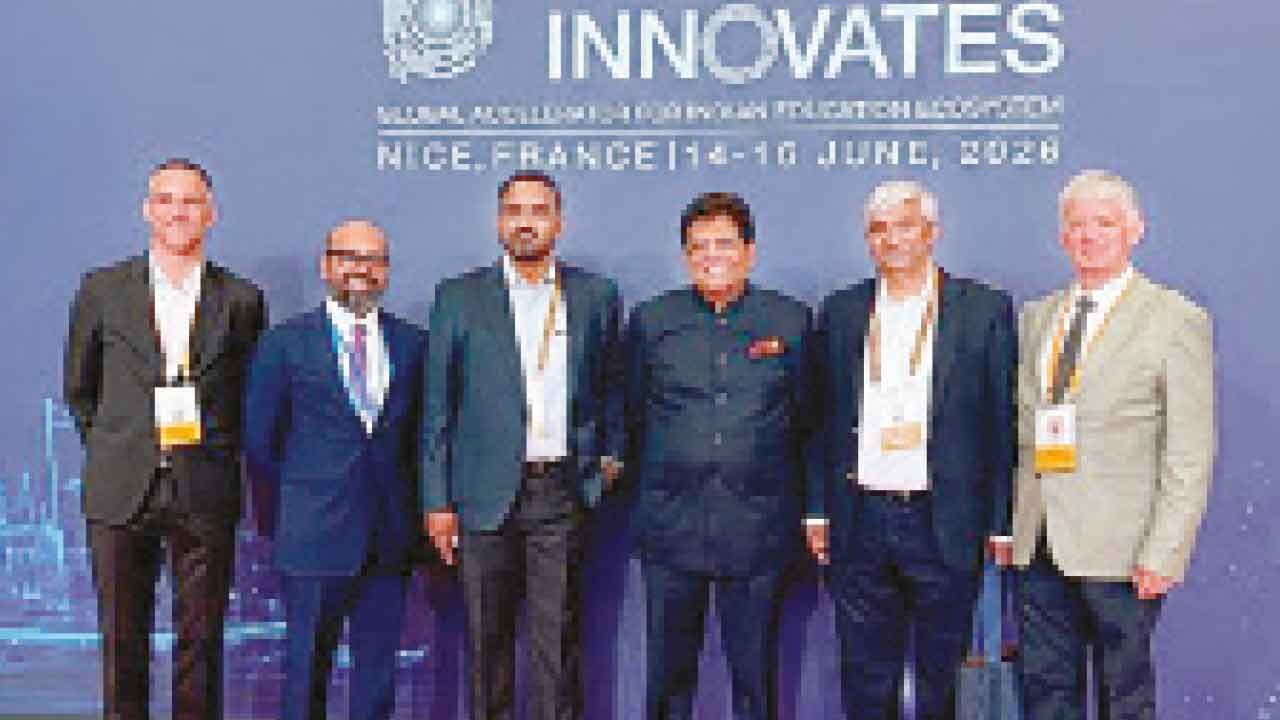 UoH alumni-led ATGC biotech showcases sustainable agri-tech at Bharat Innovates 2026 in France