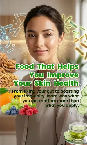 Best Foods for Glowing Skin: Diet & Gut-Skin Connection