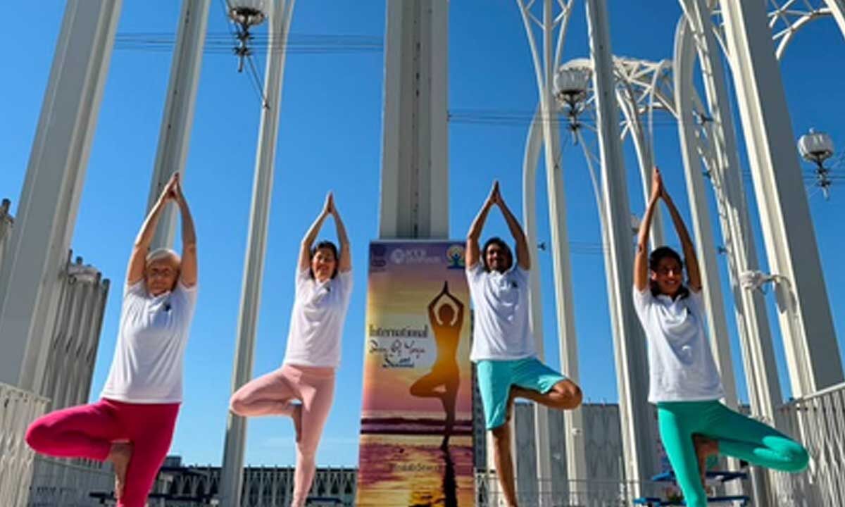Indian missions worldwide hold yoga sessions ahead of 12th International Day of Yoga