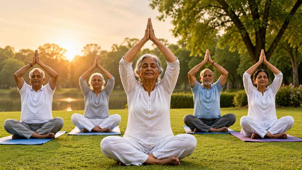 International Yoga Day: Promoting Healthy Aging