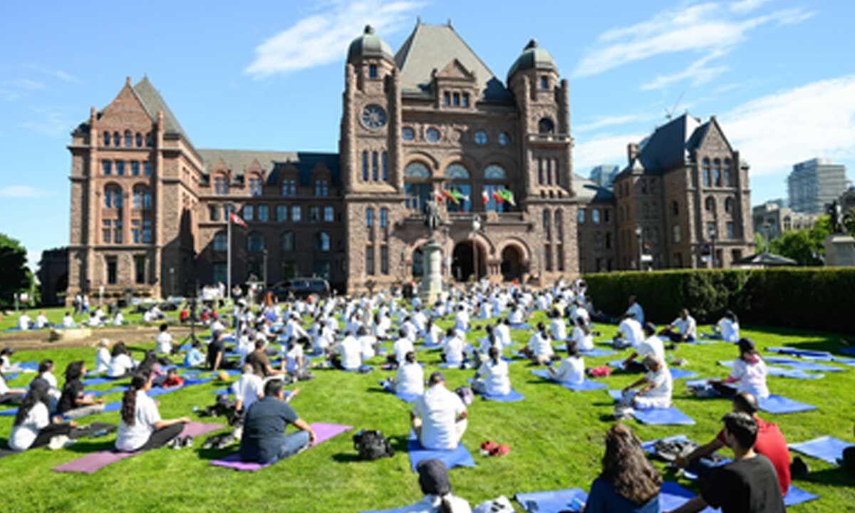 Western countries embrace Yoga ahead of International Day of Yoga today
