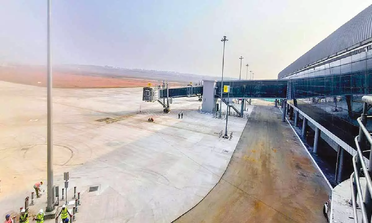 नए हवाई अड्डे के उद्घाटन की तारीख बढ़ रही है!