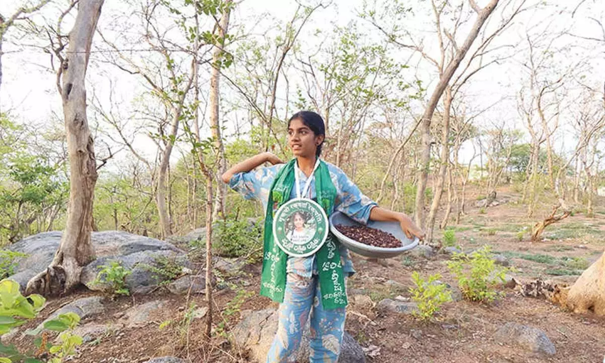A 12-year-old on mission of expanding green cover