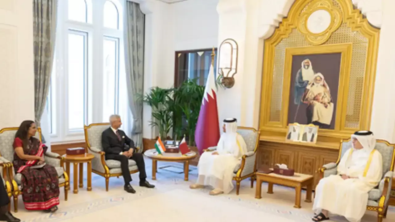 EAM Jaishankar, Qatars PM discuss new opportunities to deepen Strategic Partnership