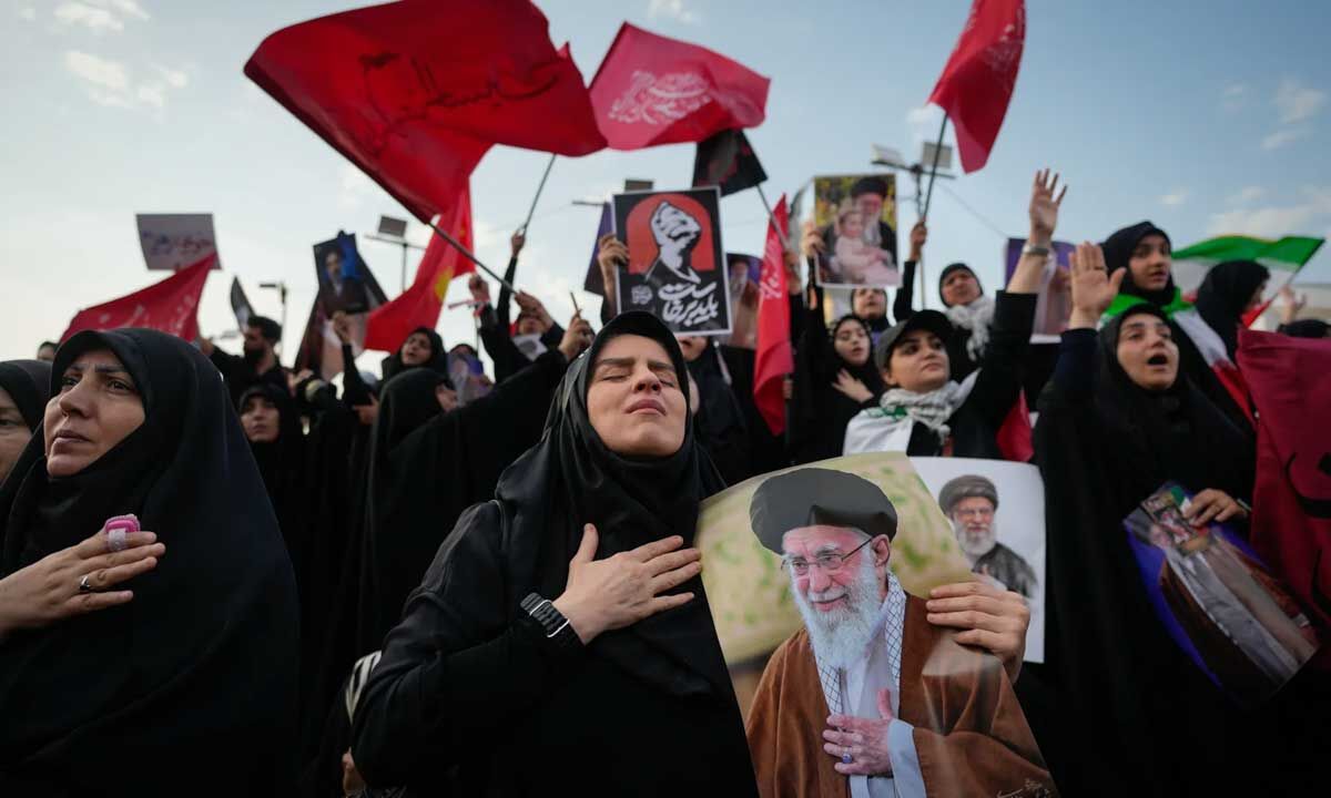 Iran Begins Funeral Procession For Former Supreme Leader Ayatollah Ali Khamenei Through Tehran